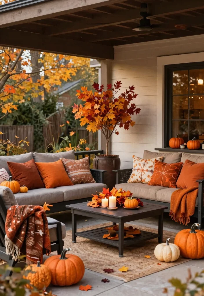 10 Cozy Covered Patio Decor Ideas for Year Round Use 9. Seasonal Decor Adjustments 0