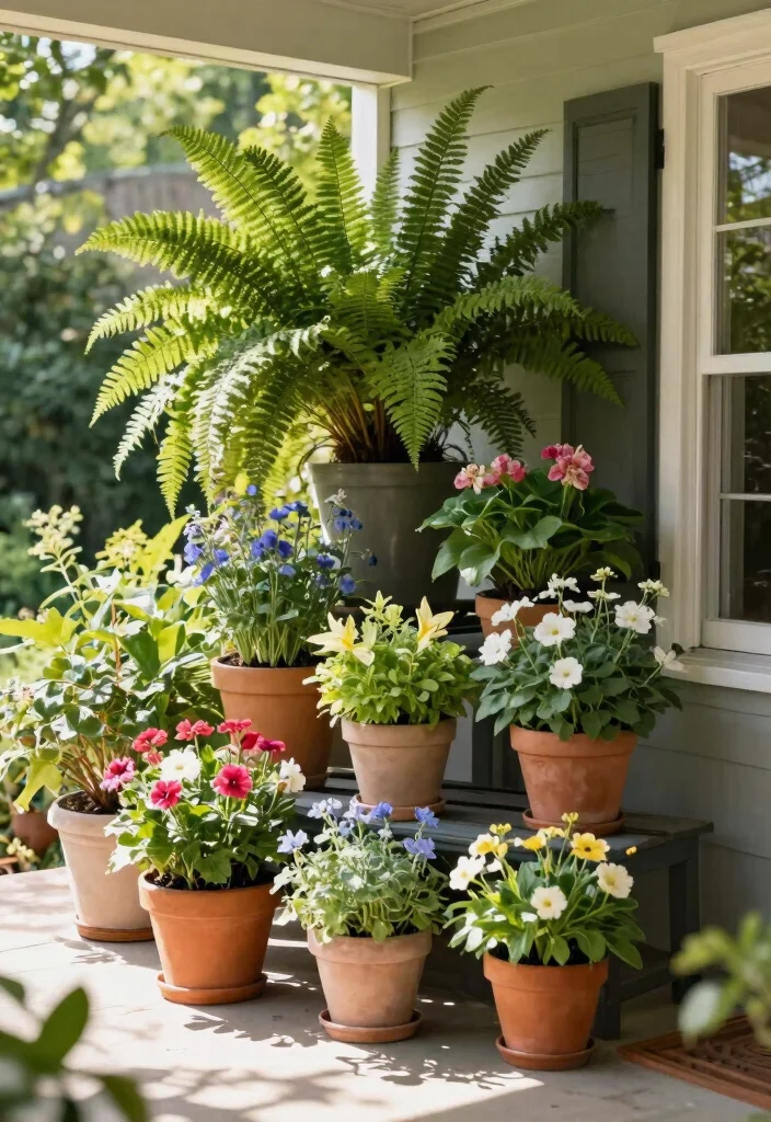 10 Welcoming Front Door Patio Decor Porch Tips 4. Greenery Galore Create a Lush Oasis 0