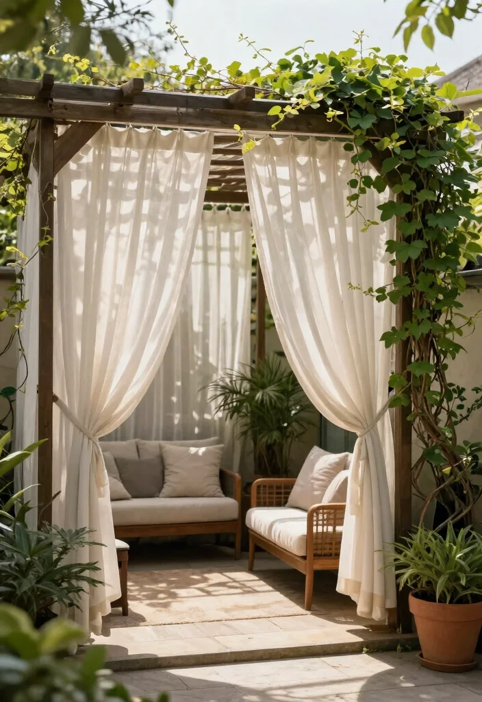 11 Relaxing Back Patio Decor Ideas for Home Comfort 7. Perfect Patio Privacy 0