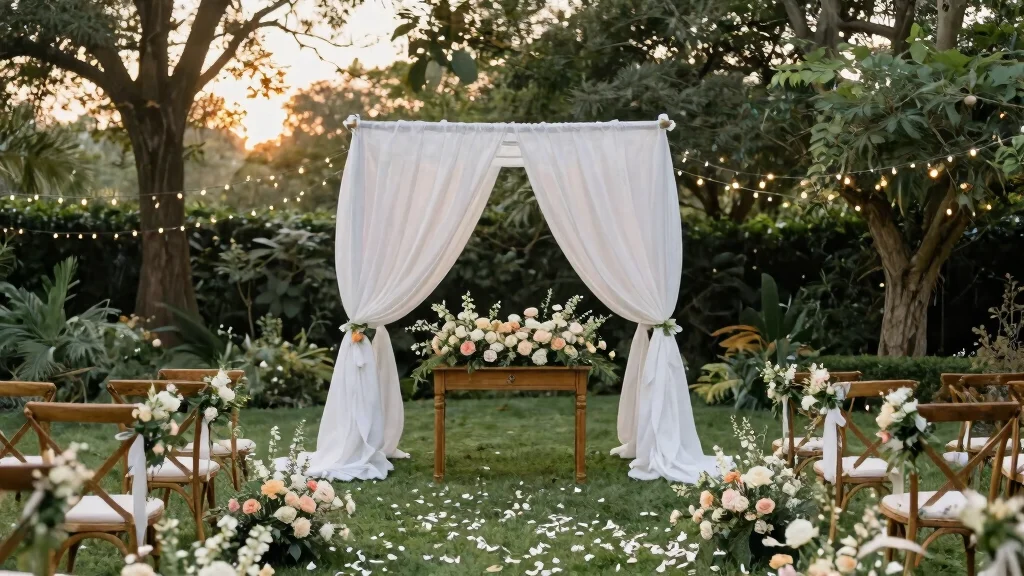 11 Romantic Wedding Canopy Ideas for Outdoor Celebrations