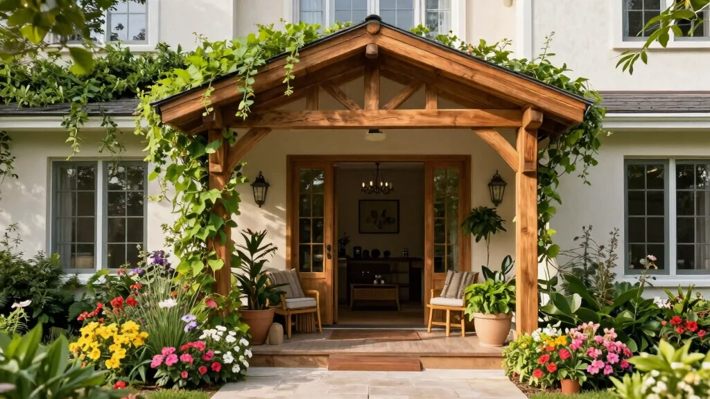 11 Welcoming Entry Awning Ideas for a Beautiful Home