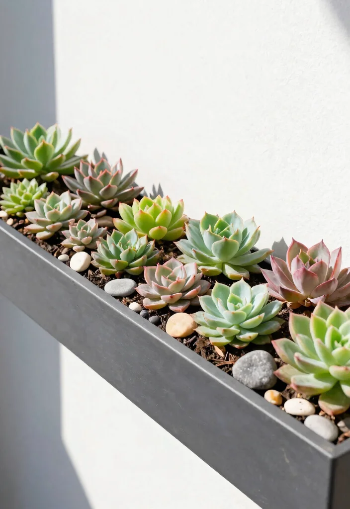 12 Best Full Sun Window Box Ideas for Bright Windows 8. Drought Resistant Succulents Low Maintenance Charm 0