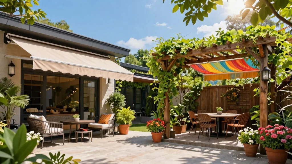 15 Beautiful Backyard Awning Ideas for Every Home Style
