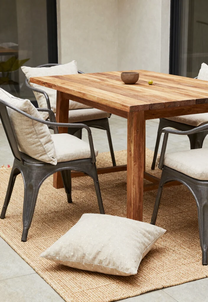 15 Best Patio Decor Inspiration Photos for Your Backyard 12. Layered Textures 0