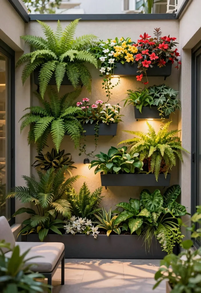 15 Best Patio Decor Inspiration Photos for Your Backyard 2. Lush Greenery and Vertical Gardens 0