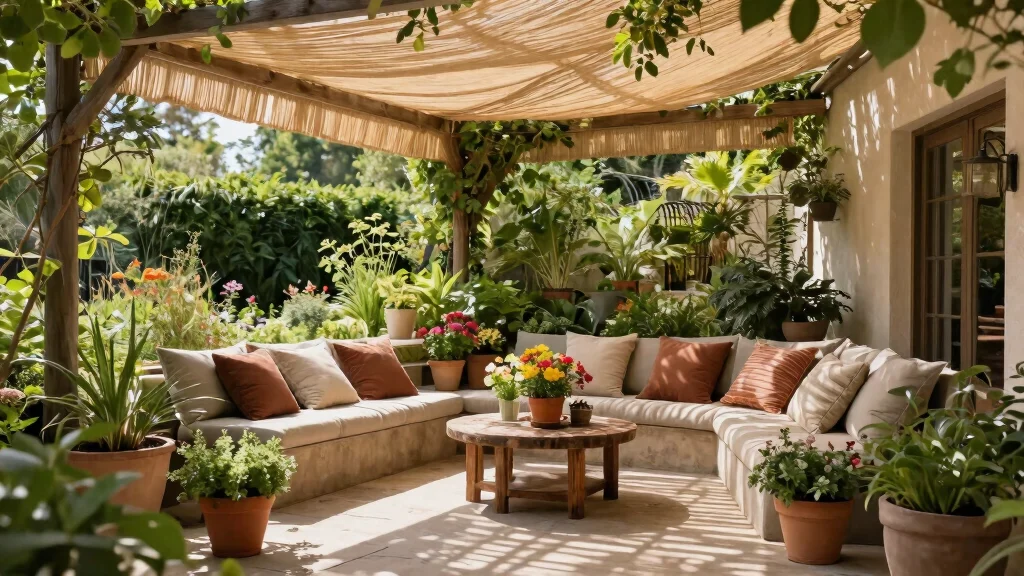 15 Elegant Awning Ideas for Eco-Friendly Patio Transformations