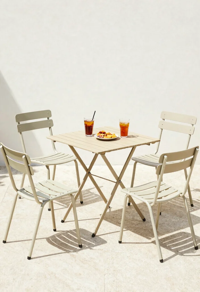 21 Beautiful Patio Decor Ideas for a Modern Sanctuary 11. Portable Furniture 0