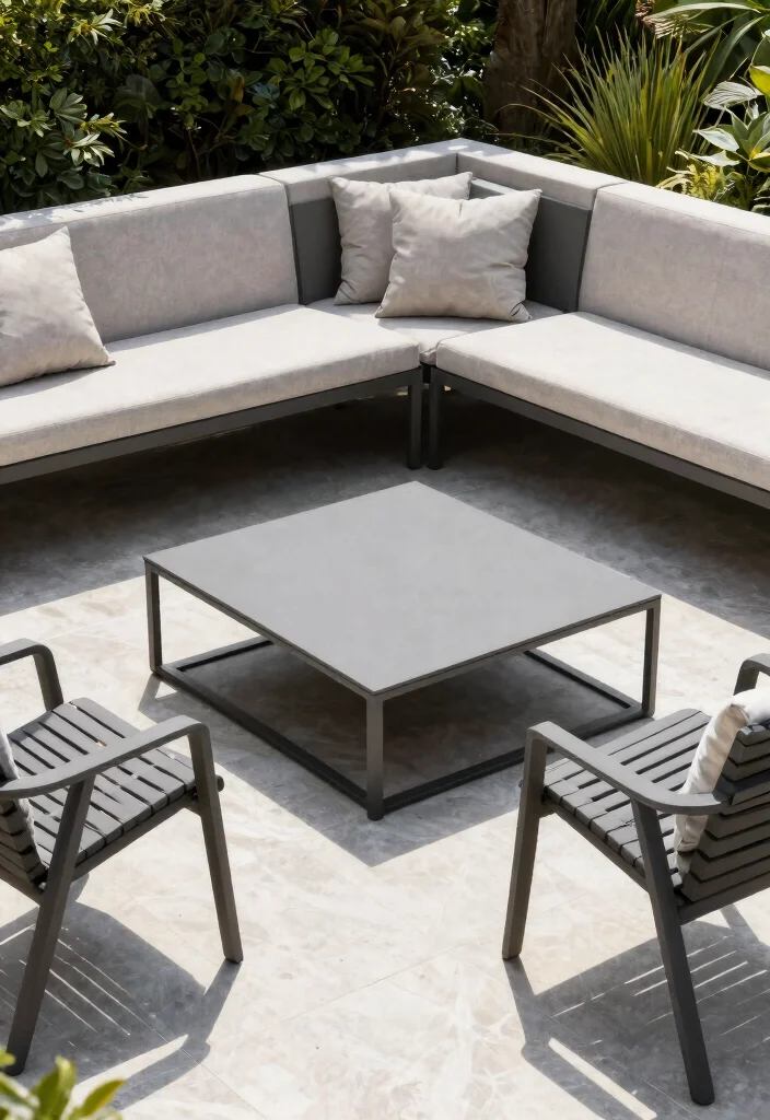 21 Beautiful Patio Decor Ideas for a Modern Sanctuary 3. Multifunctional Furniture 0