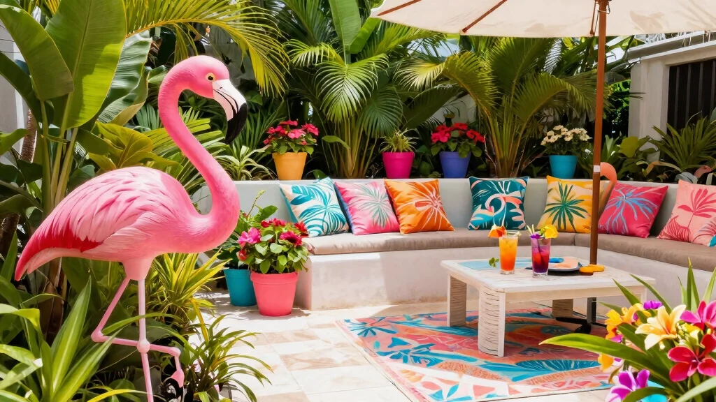 6 Fun Flamingo Patio Decor Ideas for Tropical Fun