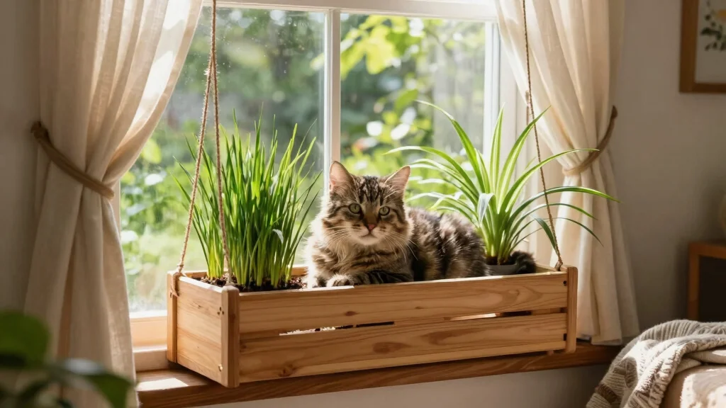 6 Safe DIY Cat Window Box Ideas Your Pet Will Love