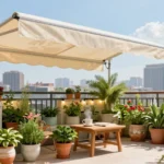 6 Smart Side Awning Ideas for Privacy and Wind Protection