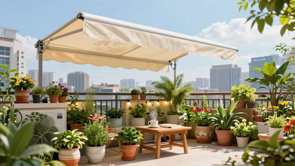 6 Smart Side Awning Ideas for Privacy and Wind Protection