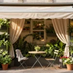 6 Space-Saving Corner Awning Ideas for Small Patios