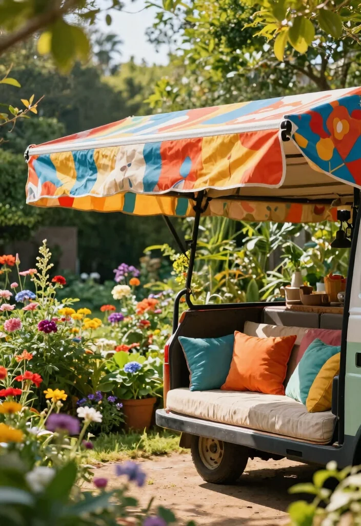 7 Best Carport Awning Ideas to Protect Your Vehicle 7. Fabric Canopy Awnings 0