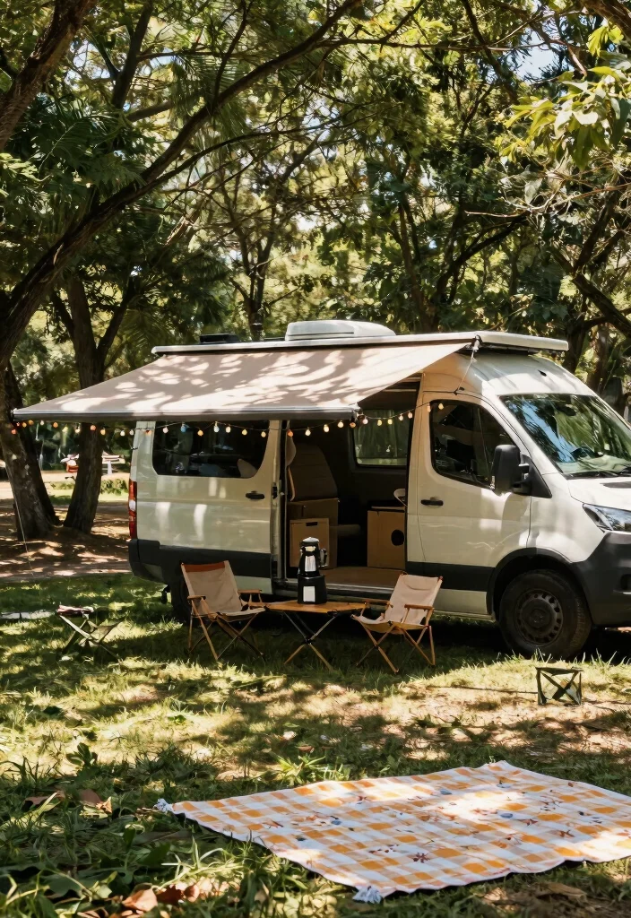 7 Best Van Awning Ideas for Outdoor Adventures 1. Retractable Awnings for Versatile Shade 0