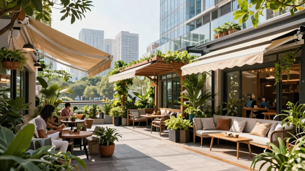7 Chic Terrace Awning Ideas for Modern Urban Living