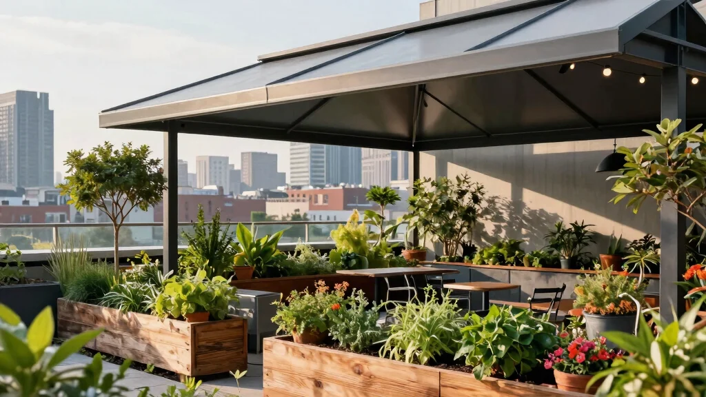 7 Modern Steel Awning Ideas for Industrial Style