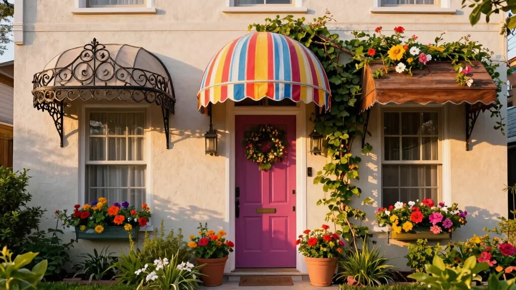 7 Timeless Front Door Awning Ideas for Better Curb Appeal