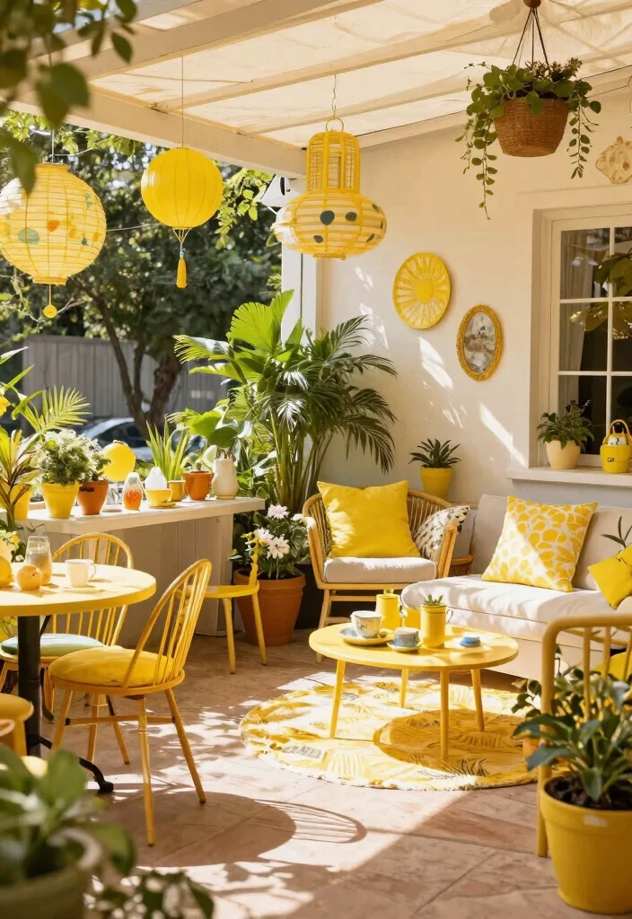 8 Bright Yellow Patio Decoration Ideas for a Sunny Yard Conclusion 0