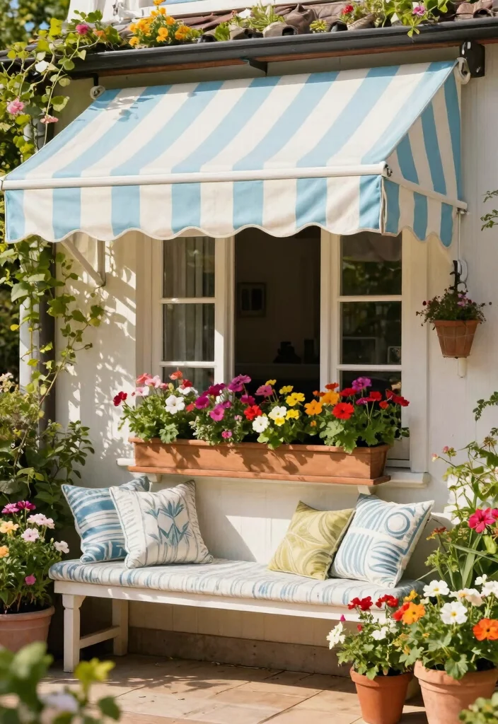 8 Classic Awning Ideas Window Decorations 6. Canvas Awnings 0