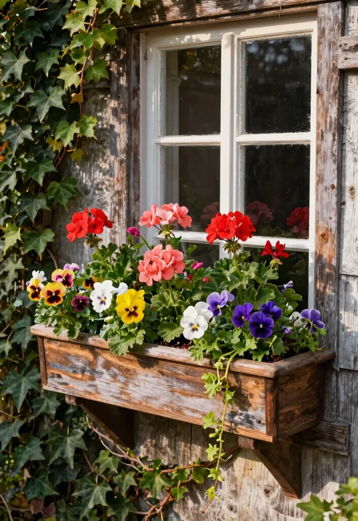 8 Durable Cedar Window Box Ideas for a Natural Look 3. Classic Cottage Style 0