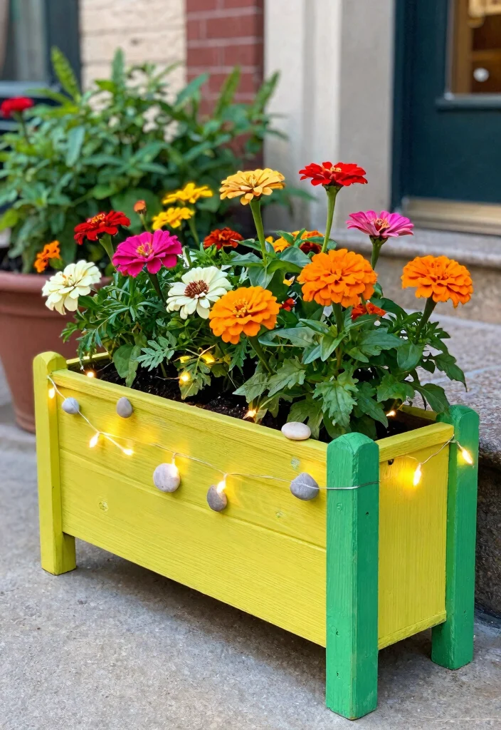 8 Durable Cedar Window Box Ideas for a Natural Look 5. Whimsical Cedar Window Box 0