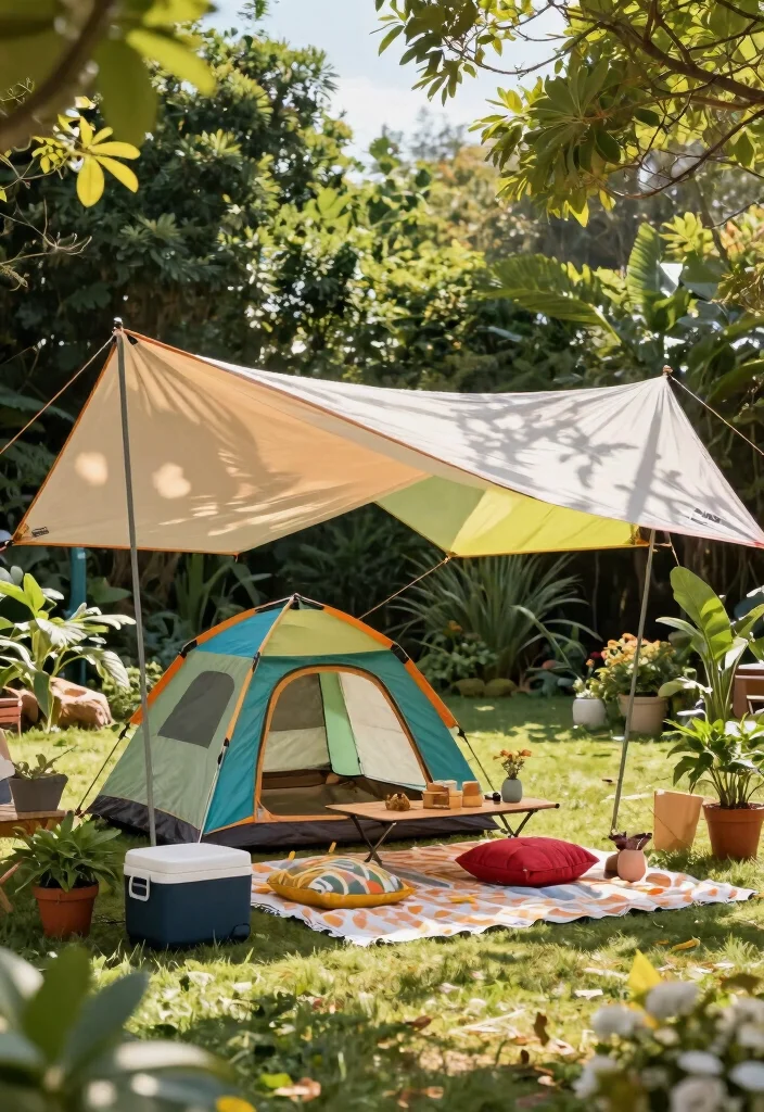 9 Best Mobile Home Canopy Ideas for Extra Comfort 5. Canopy Tents for Instant Shade 0