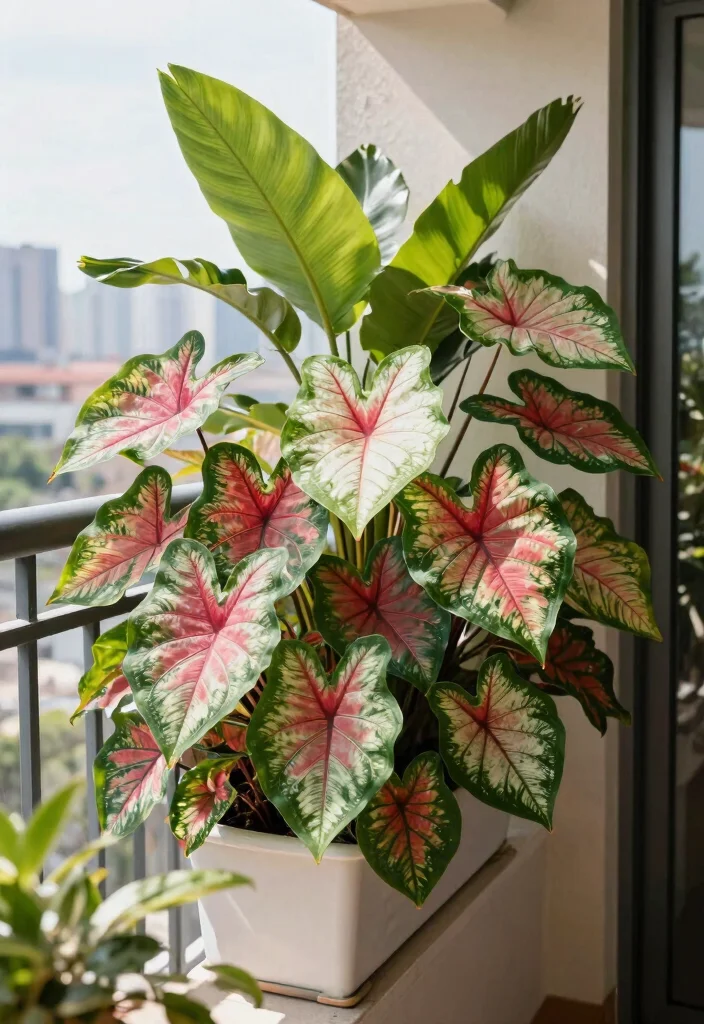 9 Best Shaded Window Box Ideas for North Facing Windows 8. Bold Tropical Vibes 0