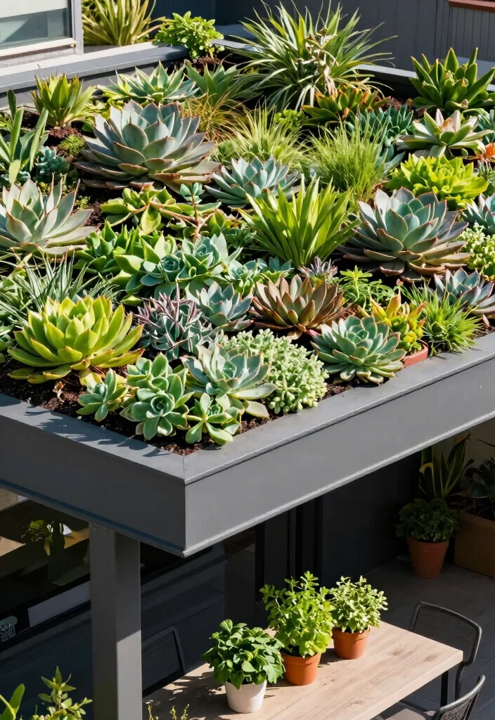 9 Creative Awning Roof Ideas for All Season Protection 3. Green Roof Awnings for Sustainable Living 0
