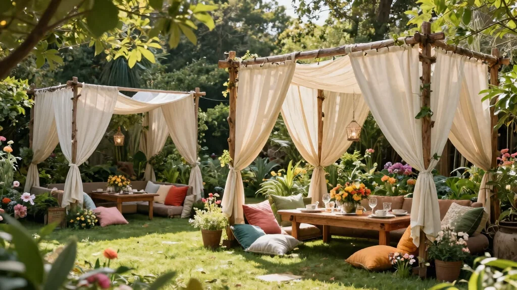 9 Dreamy Garden Awning Ideas Canopies for Outdoor Events