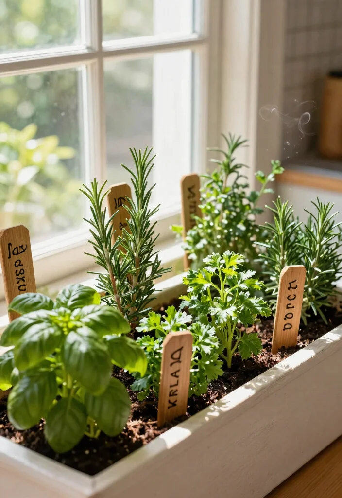 9 Elegant French Window Box Ideas for a Chic Exterior 2. Classic Herbs Collection 0