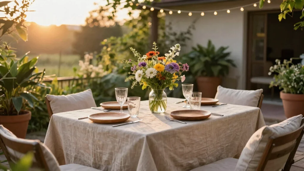 9 Elegant Patio Table Decor Ideas and Centerpiece Designs