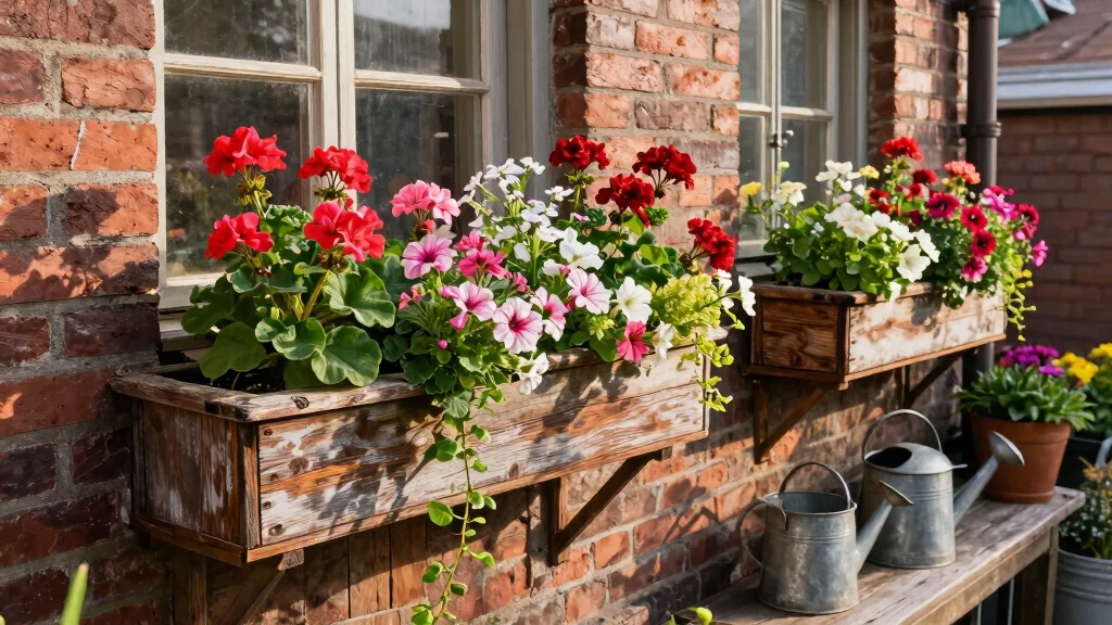 9 Rustic Vintage Window Box Ideas with Antique Flair