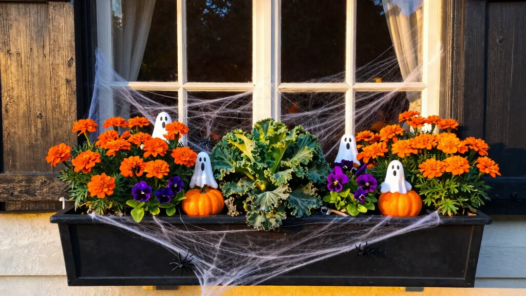 9 Spooky Halloween Window Box Ideas for Fun