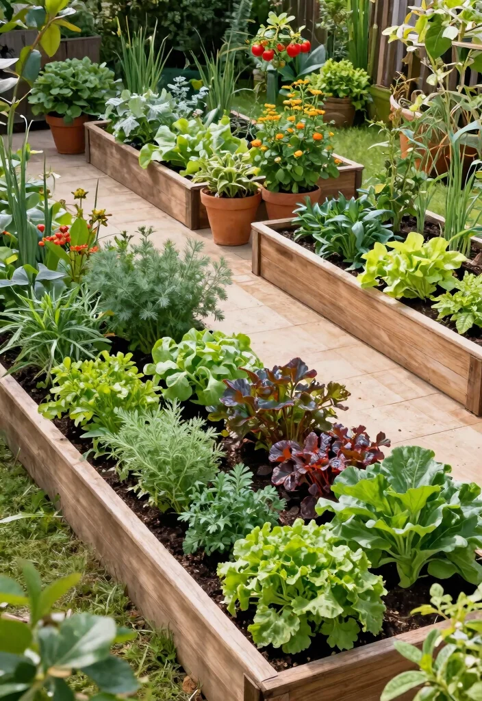 10 Best Chic Patio Decor Ideas for a Modern Backyard 10. Edible Gardens 0