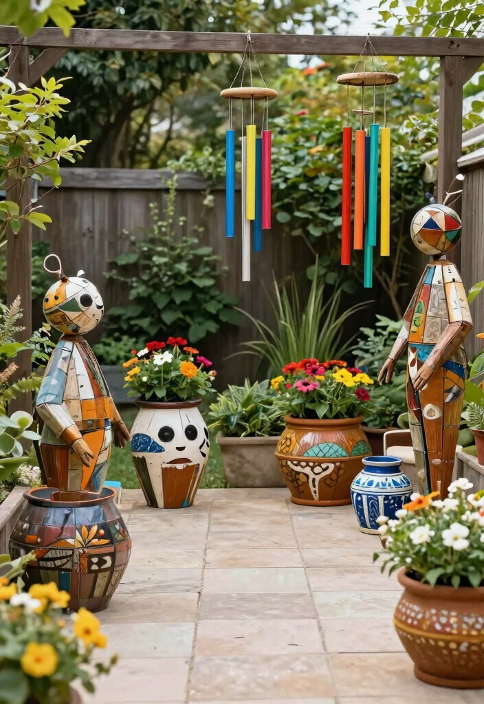 10 Best Chic Patio Decor Ideas for a Modern Backyard 7. Stylish Garden Accessories 0