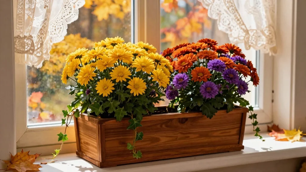 10 Best Fall Window Planter Box Ideas for Autumn
