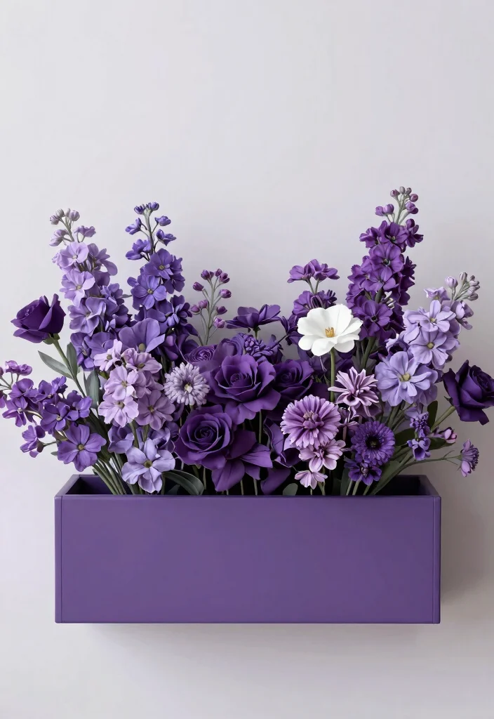 10 Expert Window Box Planting Ideas for a Full Look 10. Monochromatic Magic Shades of One Color 0