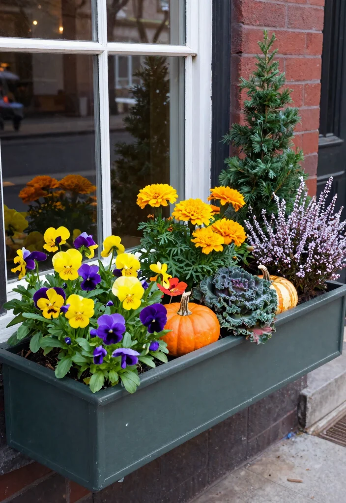 10 Expert Window Box Planting Ideas for a Full Look 2. Seasonal Splendor Changing with the Seasons 0