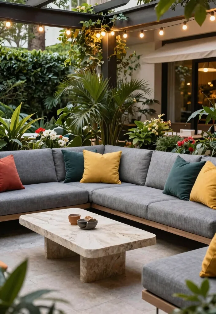 10 High End Luxury Patio Decor Inspiration for a Pro Look 1. Upscale Outdoor Seating 0
