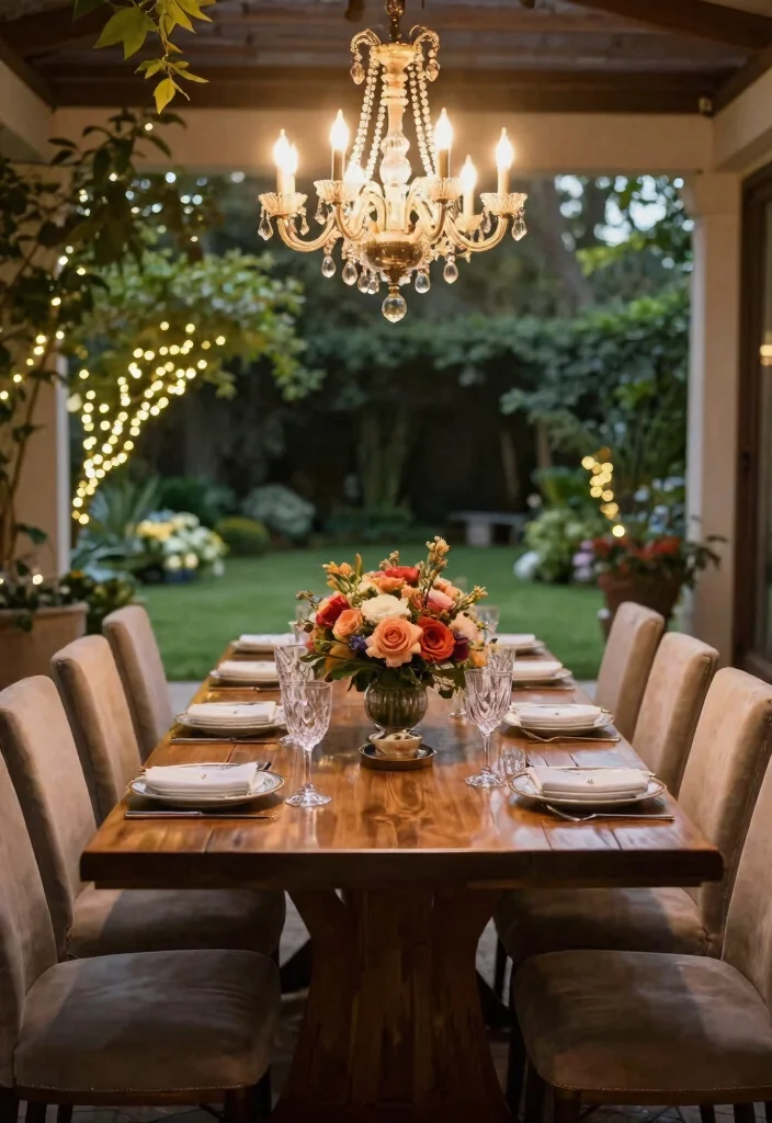10 High End Luxury Patio Decor Inspiration for a Pro Look 2. Elegant Dining Spaces 0