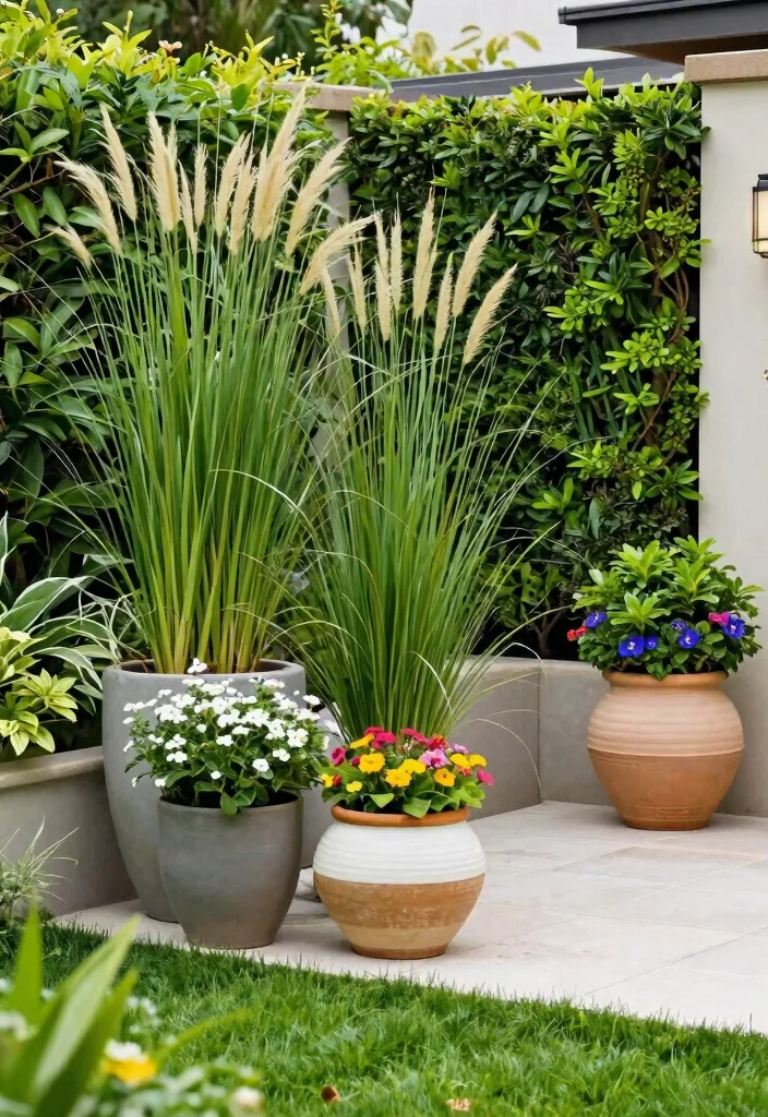 10 High End Luxury Patio Decor Inspiration for a Pro Look 5. Lush Greenery and Planters 0