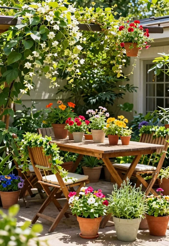 10 Refreshing Summer Patio Decor Ideas for Entertaining 1. Lush Greenery for a Natural Oasis 0