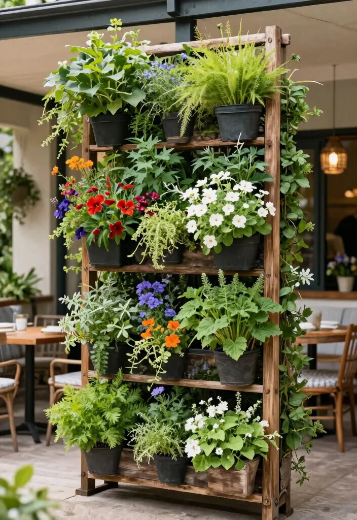 10 Refreshing Summer Patio Decor Ideas for Entertaining 7. Vertical Gardens for Space Efficiency 0