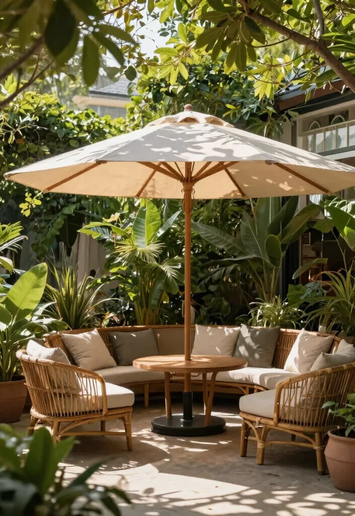 10 Refreshing Summer Patio Decor Ideas for Entertaining 9. Natural Shade Solutions 0