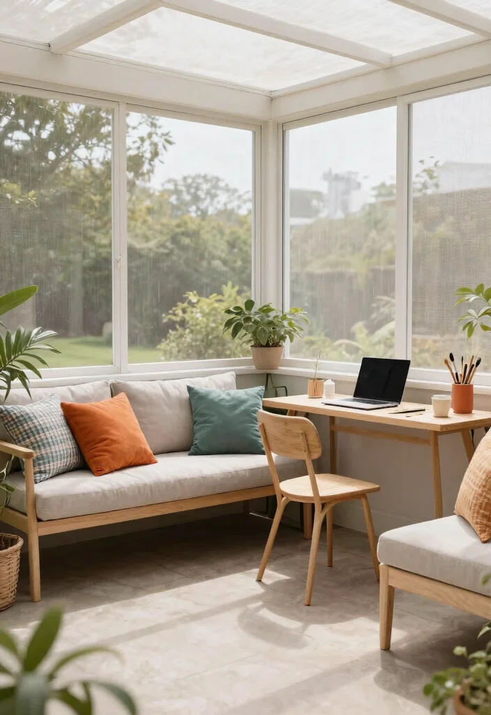 10 Serene Screened In Patio Ideas for Bug Free Living 4. Multi Functional Space 0