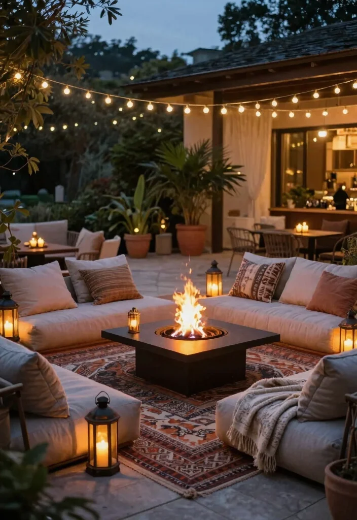 11 Best Patio Seating Decor Ideas for Large Gatherings 1. Cozy Lounge Areas 0