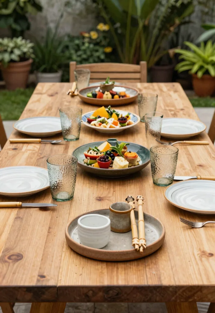 11 Elegant Patio Dining Decor Inspiration for Outdoor Meals 7. Stylish Patio Accessories 0