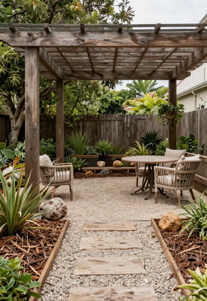 11 Magical Pergola Patio Decor Ideas You Will Love 10. Utilize Natural Elements 0
