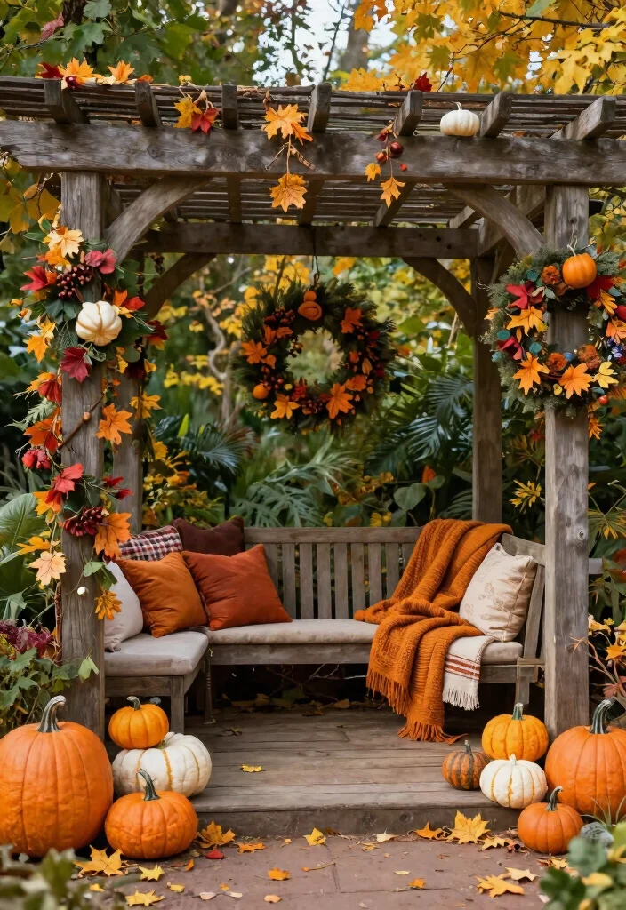 11 Magical Pergola Patio Decor Ideas You Will Love 11. Seasonal Decor Swaps 0